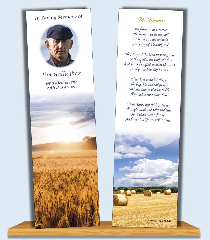 Golden Fields Bookmark