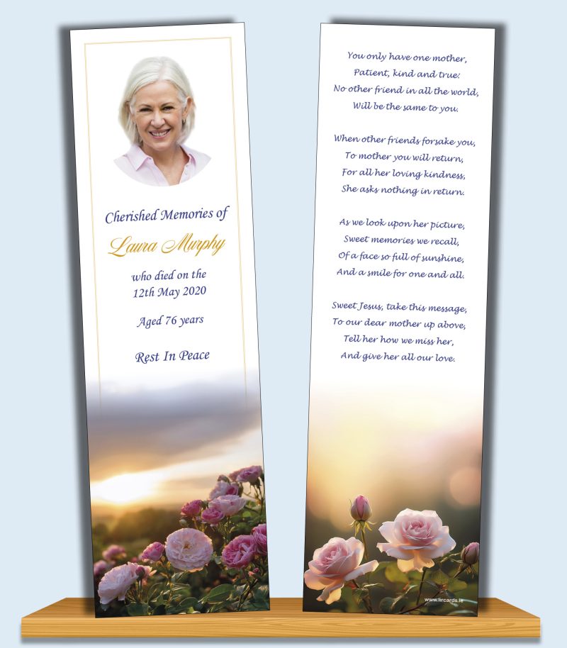 Roses at Dawn Bookmark